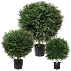 Artificial Cypress Ball Topiary tree