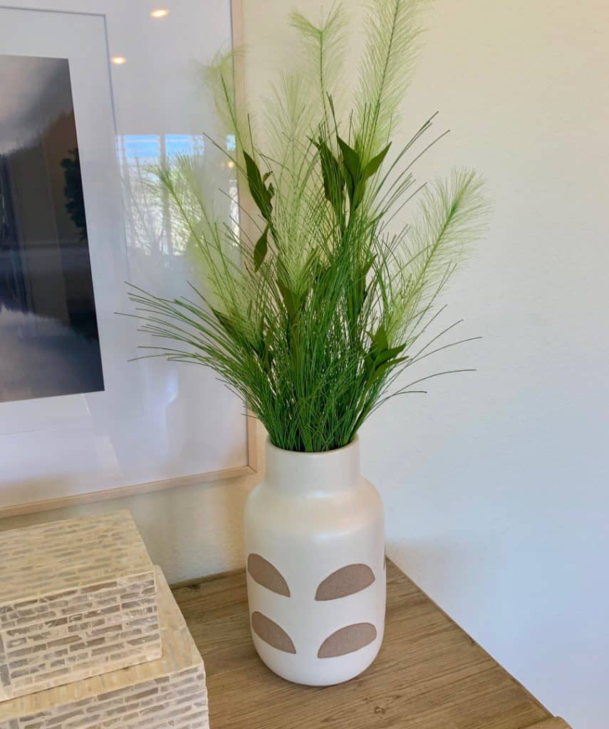 Grasses in Accent Decor vase