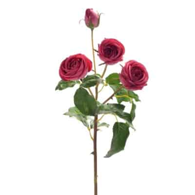 Red Silk Roses Artificial Plant Products