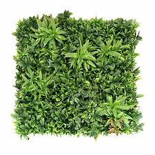 Mixed Green wall mat
