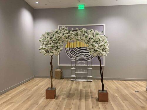 Custom Bridal wedding archway